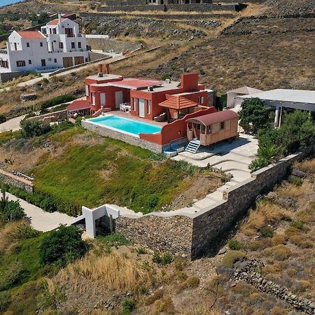 Villa Zen Dans Le Bleu Ermoupoli Exterior foto